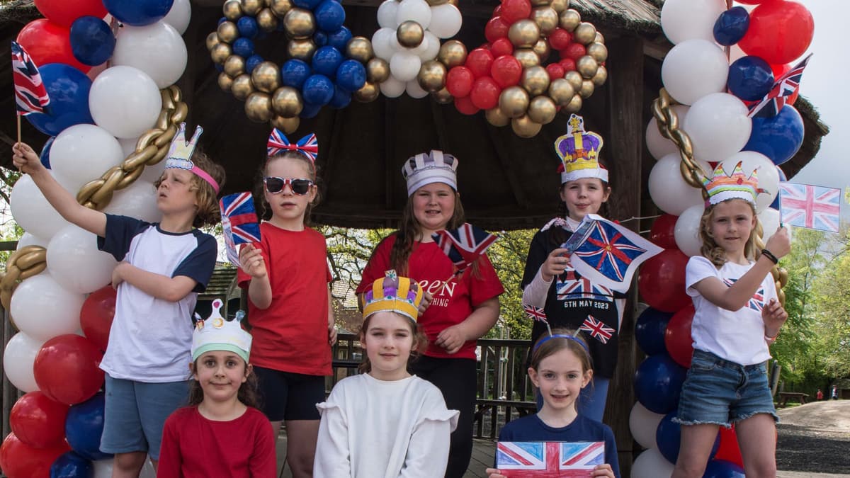 Woking pupils celebrated Coronation with some right royal revelry at
