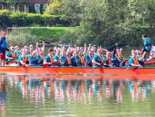 Sunshine smiles on exciting Dragon Boat Races fundraiser 