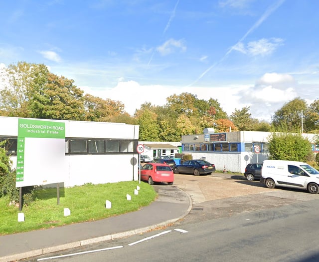 Plans to demolish Goldsworth Industrial Estate by Basingstoke Canal