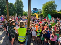 Best foot forward: When St. Andrew's School took over Woking Parkrun