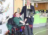 Treloar's student asks East Hampshire MP if he can juggle