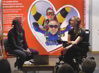 Paralympian Sophie Christiansen talks to Cardiac Rehab in Alton