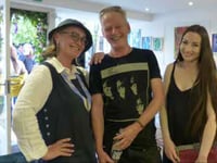 Jezz shows his art at Gallery No.30 in Petersfield