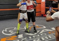 Nine-year-old boxer is big hit in Spanish exhibition bout