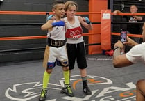 Nine-year-old boxer is big hit in Spanish exhibition bout