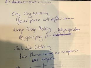 Councillor's poem about Woking's cash crisis