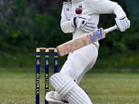 Alton cricketers rained off at tea against Hampshire Academy