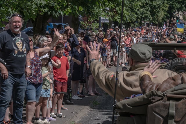 Alton welcomes the Armed Forces Day Convoy to Anstey Park