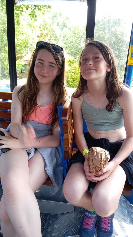 Jena and Layla, Marwell Zoo, June 11th 2023.