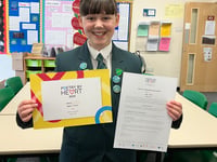 Girl from Eggar's School in Holybourne does well in top poetry contest