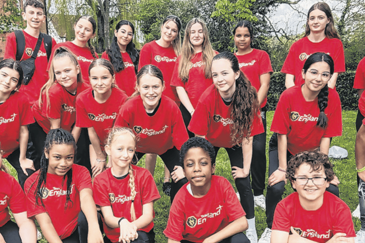 Some of the pupils from Street Vibes Dance School in Sheerwater who are ready to take on the world in Portugal