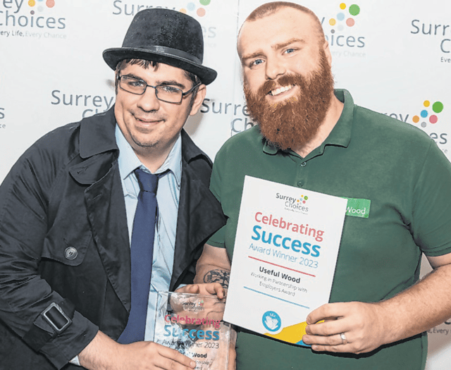 Woking charity honoured at Surrey Choices Celebrating Success Awards