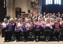 Genesis Chorale warming up for Christmas concert