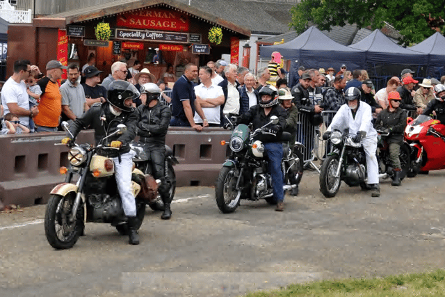 Bike bonanza as Brooklands' legacy of motorcycling is celebrated