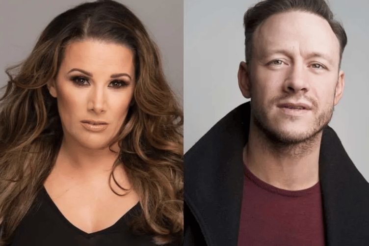 Sam Bailey and Kevin Clifton