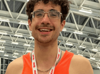 Woking’s Hanson runs in front of 50,000 fans at London Stadium