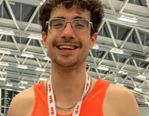 Woking’s Hanson runs in front of 50,000 fans at London Stadium