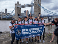 Horsell woman is a record breaker for rowing round Britain