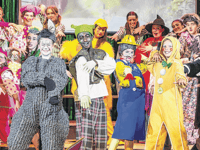 Shrek performance is a monster hit for Woking students