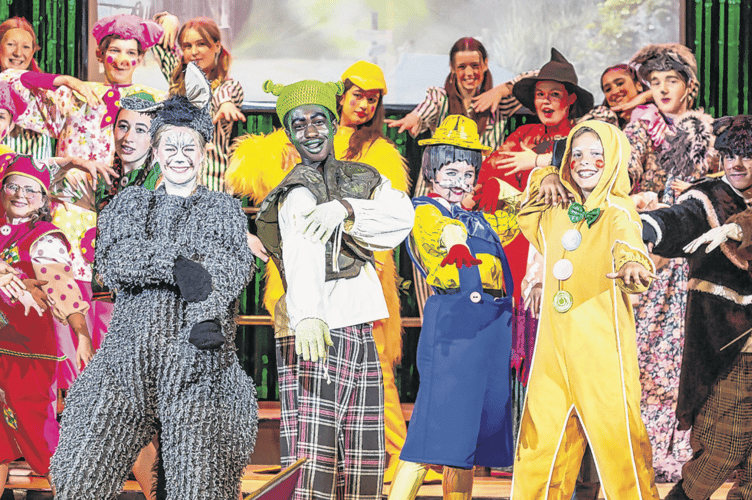 Woking High School's take on Shrek