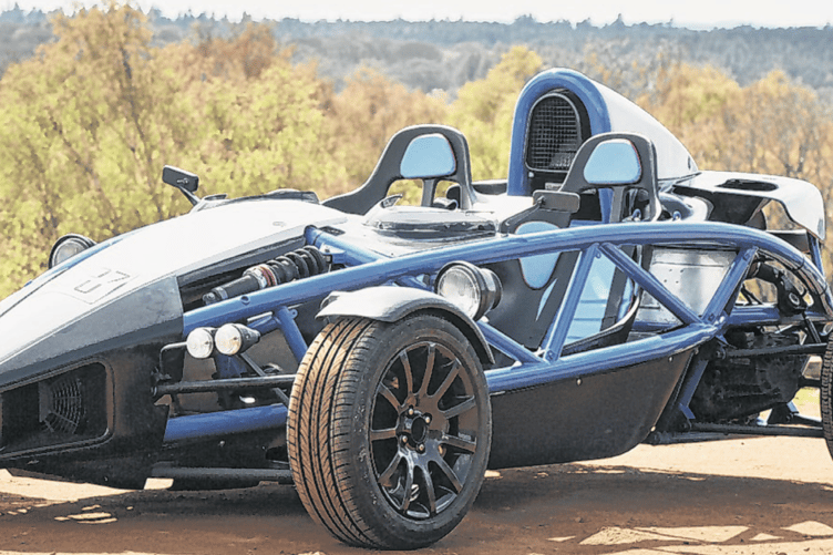 An Ariel Atom is among the vehicles being auctioned by Send-based Ewbank’s at the British Motor Show in Farnborough on Sunday, August 20