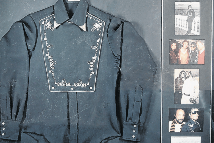 Highlights of the two-day sale include a shirt worn by Michael Jackson