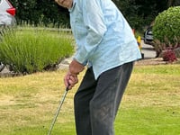 Still in love with golf – at the grand old age of 99