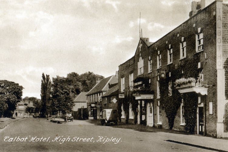 Ripley on a vintage picture postcard