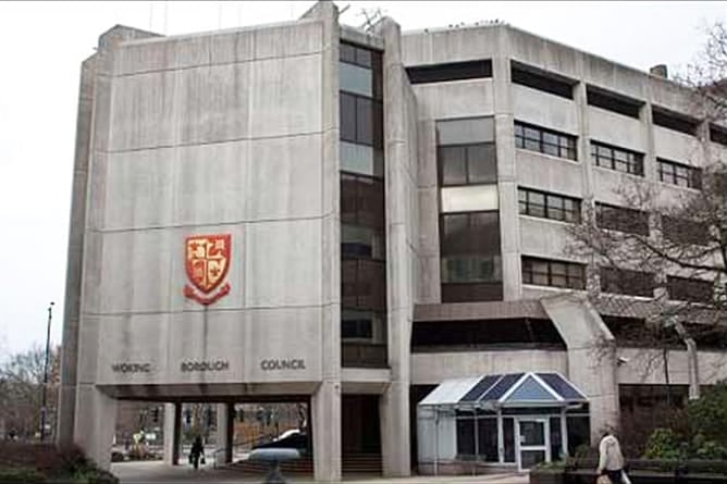 Woking Borough Council's headquarters
