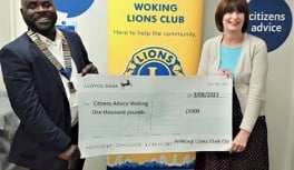 Lions step in to deliver much-needed funding