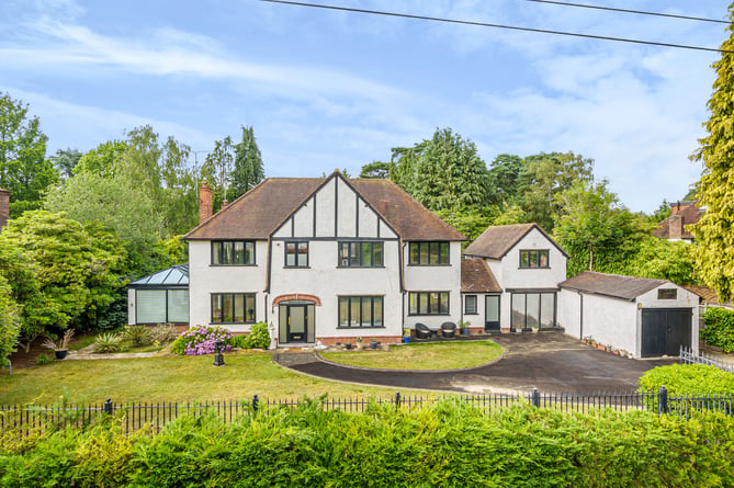 Hook Heath home for sale is decked out with half a dozen chandeliers ...