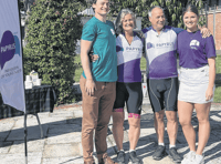A hearty send-off for couple as they take on 580-mile cycle challenge