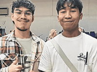 Warm smiles light up GCSE results day at St John the Baptist School