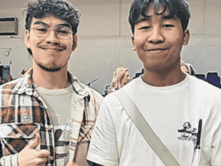 Warm smiles light up GCSE results day at St John the Baptist School