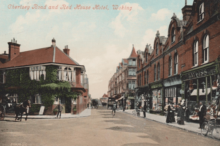 The original Red House Hotel pictured in the 1900s