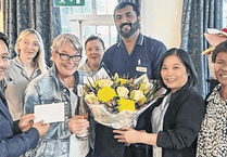 Tributes as Lesley marks 25 years’ service at care home