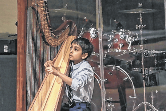 The Woking Music Festival hosts a range of ages and instruments