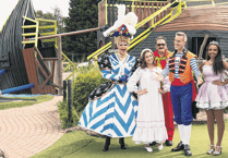 Anton Du Beke and Paul Chuckle star in festive panto at New Victoria Theatre