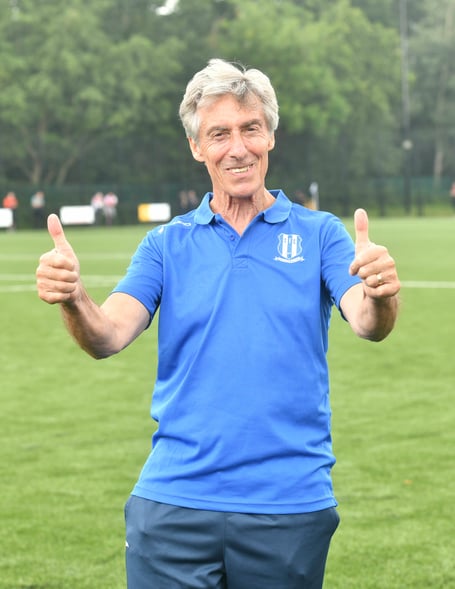 Club secretary Trevor Wenden