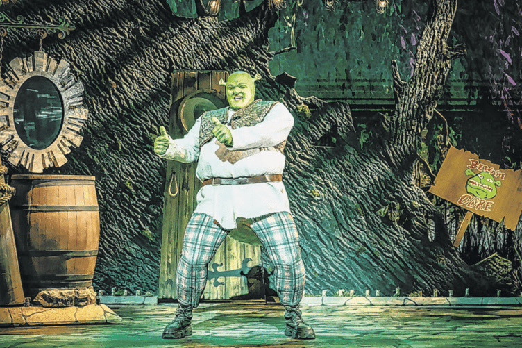 Shrek the Musical is coming to Woking
