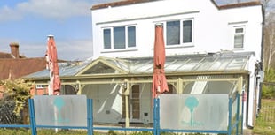 Plan to change closed restaurant into flats