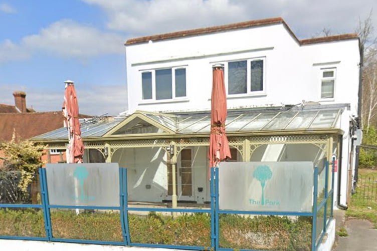 The closed restaurant The Park