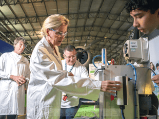 Royal visitor helps students celebrate wonders of science