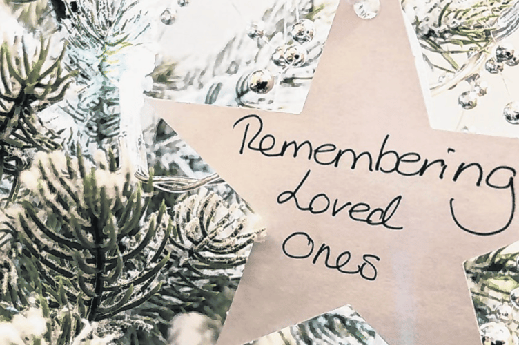 Stars carrying a special dedication can be added to the hospice’s memory tree