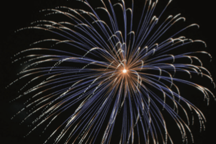 Stunning fireworks from a previous display in Chobham