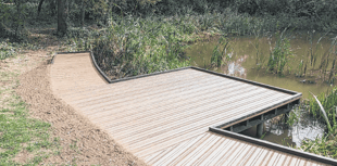 Enjoy a stroll along new boardwalk at Fox Corner ‘hidden gem’