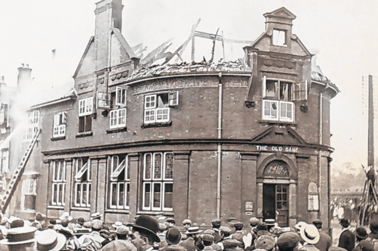 The fire at Ashby’s Bank