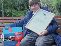 Poppy Appeal collector gets RBL accolade for two decades of service