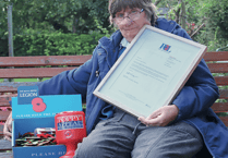 Poppy Appeal collector gets RBL accolade for two decades of service