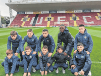 Kids from Woking's twin town in France visit for football tournament